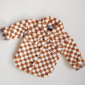 Orcas Lucille 0-6M teddy shacket